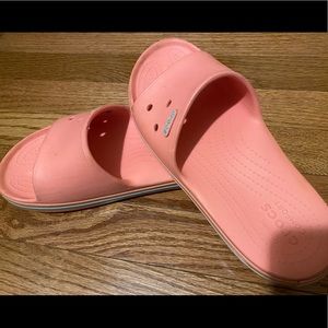 Croc slide sandals. Perfect for summer. Great condition